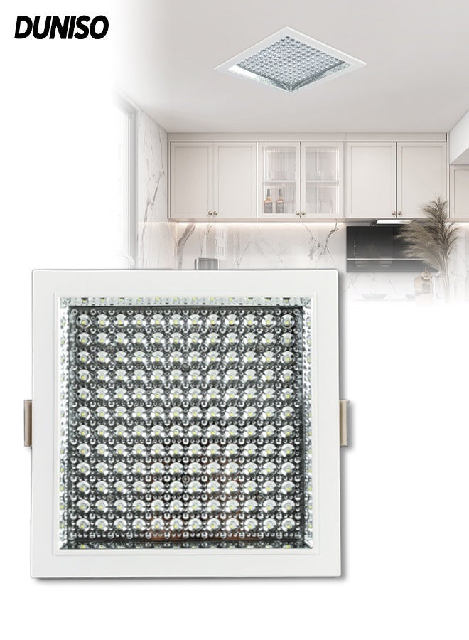 DUNISO LED Spot Panel Light, Non-Dimmable,Flush Mount Square LED Ceiling Lamp without Flicker for Kitchen, Bathroom, Hallway, 6500K - Image 1